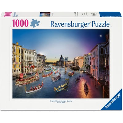 Ravensburger puzzel Venice Day to Night - Legpuzzel - 1000 stukjes