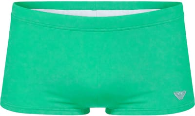 Armani Zwemboxer met mini logo groen