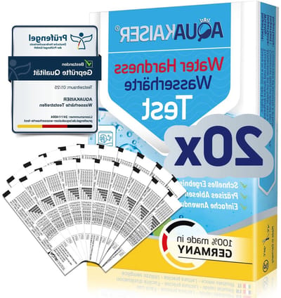Waterhardheid Teststrips - Waterkwaliteit Test - Water Meten - Snelle Resultaten - 20 Stuks - Niet Van Toepassing