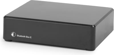 Pro-Ject BT Box E HD Bluetooth Ontvanger - Kristalheldere Draadloze Audio - Eenvoudige Connectiviteit - Compact & Modern - Zwart