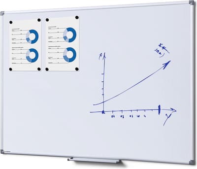 Scritto® Economy Whiteboard 90 X 120 cm - WBNECS90X120