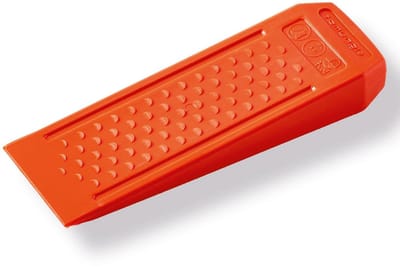 Kapwig - Boom wig - Veilig kappen - Slagvast kunststof - 190x65x26 mm - Oranje
