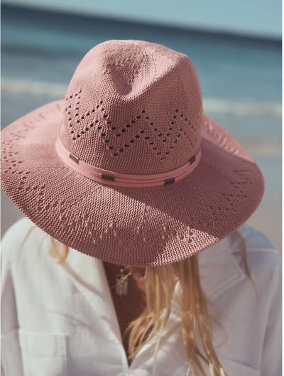 Next - Dames - Opvouwbare westernhoed - Roze