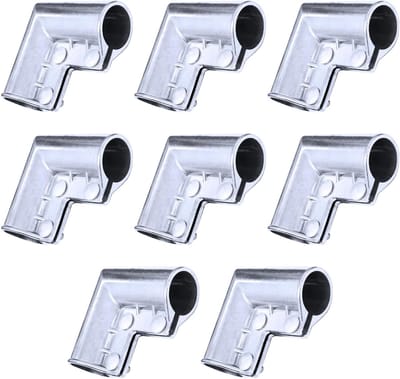 Aluminium Hoekverbinder voor Hekpoorten 1 3/8" x 1 3/8" - Stevige Elbow voor Duurzame Beveiliging en Toegang
