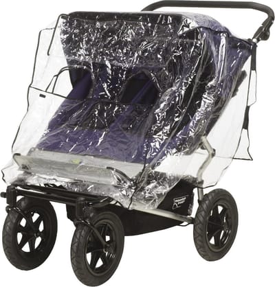 Universele regenbescherming voor kinderwagens en buggy's