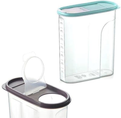 Voedselcontainer Strooibus met Dispenser Maatregel 4 l - Container voor Losse Producten - Keuken - Voedsel - Doos