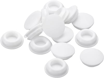 Gatstoppers siliconen - Rubberen doppen - Gaten afdichten - Hoge temperatuur bestendig - 28 stuks - Wit