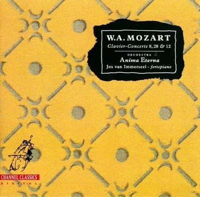 Orchestra Anima Eterna, Jos Van Immerseel - Mozart: Pianoconcertos 8, 28 & 12 (CD)