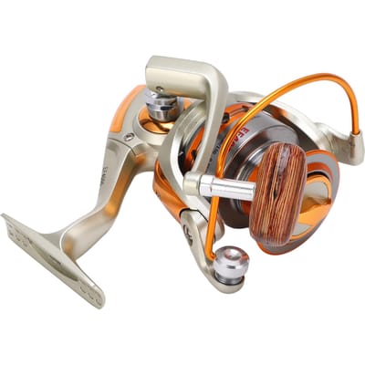 Moulinet de pêche en mer EF4000 Canne à pêche à la mouche Moulinet tournant Bras oscillant numérique en métal CNC Moulinet de pêche au lancer gray