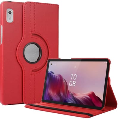 EtuiTab - 360 Hoes - Lenovo Tab M9 2023 - Rood - 9 inch