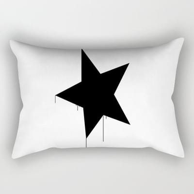 Moderne Eenvoudige Zwart-Witte Geometrische Lange Streep Kussensloop Bank Kussenhoes 30X50 without pillow core