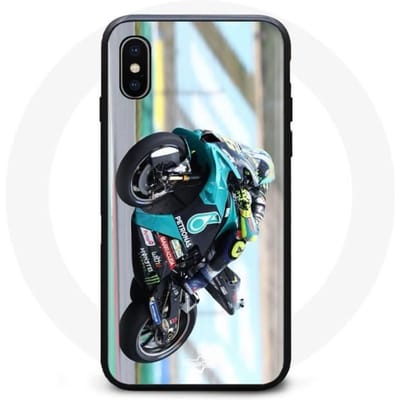 Coque - Valentino Rossi - Iphone XS Max - Noir - Souple - Protection contre les chocs