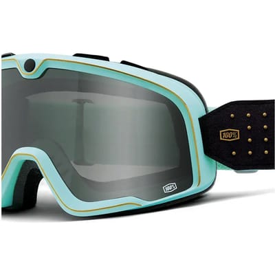 Motorfiets kruis masker gerookt scherm 100% Barstow cardif