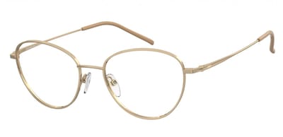 Seventh Street 7A 606 Gold beige 51/17/140 WOMAN Brilmonturen