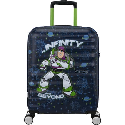 American Tourister trolley Wavebreaker Disney Spinner 55 / 20 TSA Disney FL Buzz Lightyear donkerblauw