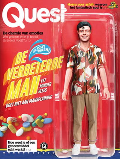 QUEST 216 TIJDSCHRIFT 12/2021 (DE VERBETERDE MAN EET MINDER VLEES)