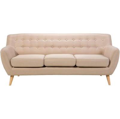 MOTALA - Driezitsbank - Beige - Polyester