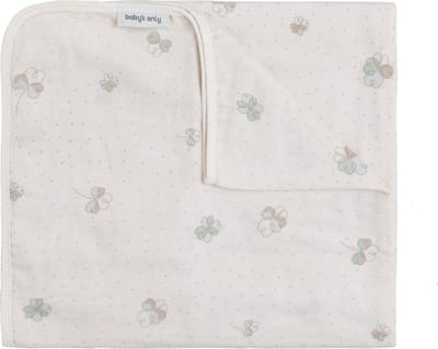 Baby's Only Wiegdeken Tender - Baby deken - Dekentje voor jongens en meisjes - Deken wieg - Hydrofiele deken - Clover - 70x95 cm - 100% prewashed katoen