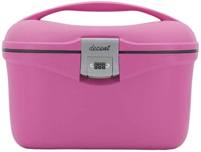 Decent SPORTIVO – Beautycase - Make Up koffer – Handbagage Reistas – Medicijnkist Waterbestendig - Opbergbox voor Pillen en Medicijnen - Nagelkoffer – FUCHSIA