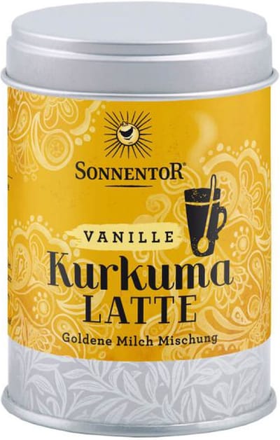 Sonnentor Kurkuma latte vanille bio 60 Gram