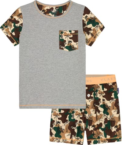 Claesen's Race Jungle Plan Jongens Pyjamaset - Maat 92/98