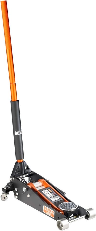 Aluminium Krik - Autokrik Krikset - Auto Onderhoud - Lichtgewicht Aluminium - 1.5 Ton - Zwart Oranje