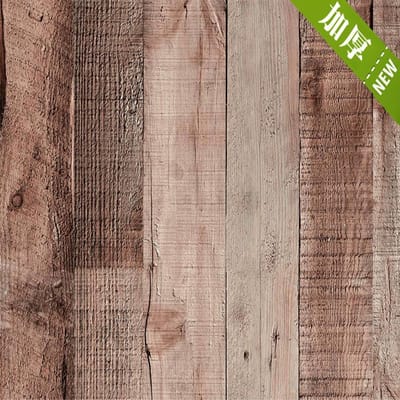Natural wood dark gray wood contact paper retro self-adhesive wood wallpaper peeling wallpaper home DIYdecoration kitchen 100CMX45CM  sample beige