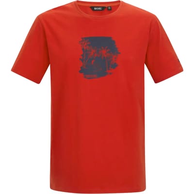 Cline IX T-shirt met korte mouwen en grafische print voor heren