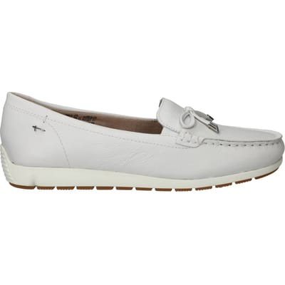 Tamaris Comfort Instappers - Dames - Wit - Maat:38