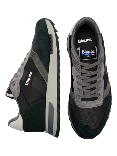 Blauer Zwarte sneakers