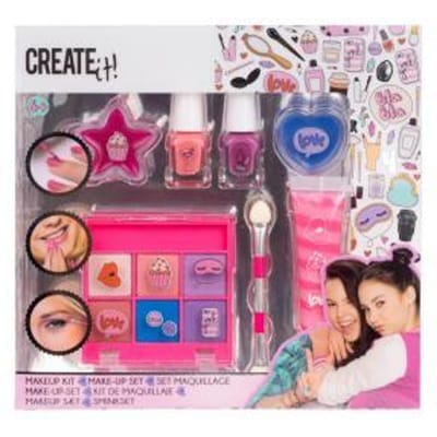 Create it! Make-up set Roze Lila Opmaken en sieraden