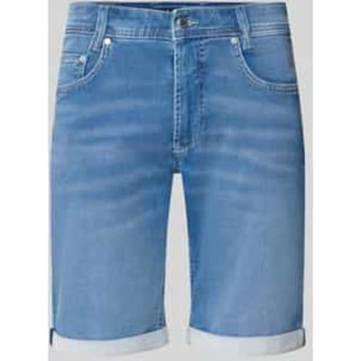 regular fit bermuda's in denimlook met steekzakken