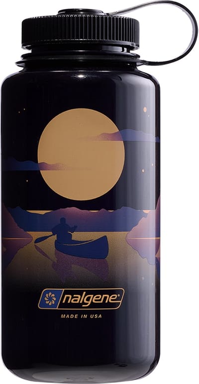 Nalgene - Wide Mouth Bottle - drinkfles - waterfles - lekvrij - 1000ml - BPA free - SUSTAIN - Landscape Moonset