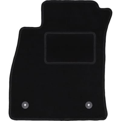 Bestuurdersmat zwart voor: Nissan Juke F15 crossover (2010-2017)
