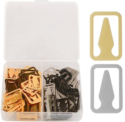 NTH products - Boeklijnmarkers - Boekpaginamarkers - Roestvrijstalen bladwijzers - Mini metalen bladwijzer - Perfect voor boekenliefhebbers - 200 stuks...