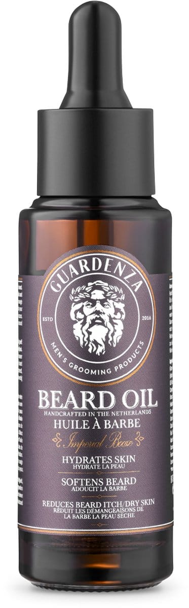 Guardenza Baardolie Imperial Booze - Baardconditioner - Baard olie - stimuleert baardgroei - verzorgt en voedt de baard - 30ml