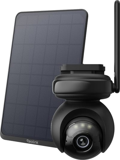 Reolink Altas PT Ultra - 4K UHD Doorlopende Opname Batterijcamera - 20000mAh Accu - Tot 512GB microSD - Met Zonnepaneel 12W - Zwart