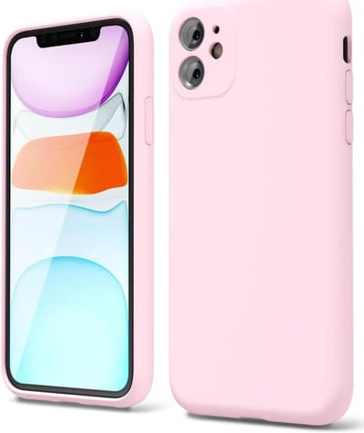Hoesje met Camera Bescherming Geschikt voor Apple iPhone 11 | Back Cover | Dun | Flexibel TPU | Roze