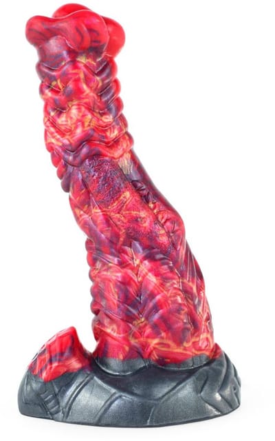 Kiotos Monstar Dildo Beast Nr. 77 Urrax - roze/paars/zwart