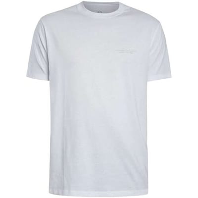 Round Neck Short Sleeve Cotton T-Shirt - White Shirts