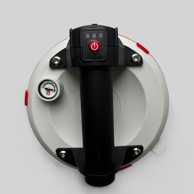 Elektrische Tegelzuignap met Manometer - Zware Lasten tot 140 kg - Voor Glas, Marmer en Steengoed