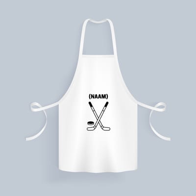 Akyol - ijshockey met eigen naam Keukenschort - Sport - ijshockeyer - sport - 82 bij 71 cm