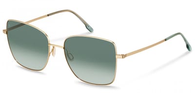 Rodenstock R1446 Gold, green 58/18/145 WOMAN Zonnebrillen
