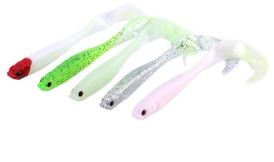 Zeynomax - Levensecht Kunstaas - Zacht PVC Wormaas - Perfect voor Visaccessoires - Ideaal voor Zoet- en Zoutwater - Voor de Serieuze Visser
