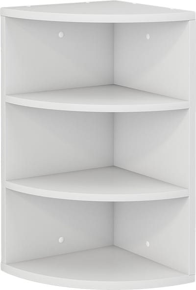 Vicco Fabienne Hoekplank – 30 x 60 cm 3 vakken Wit