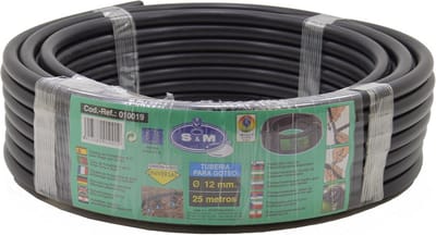 Druppelslang Zwart - 12 mm x 25 meter - Druppelirrigatie voor Tuin en Planten