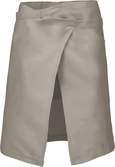 Kariban Polykatoen halflang schort K899 - Beige - One size