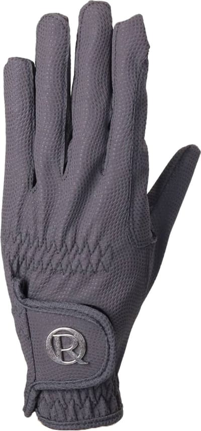 Quur Handschoenen Quur Qlogo Donkergrijs - XXS