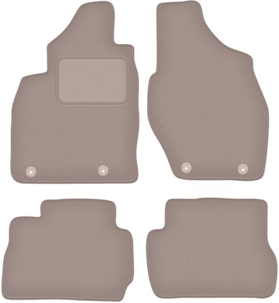 Beige veloursmatten voor: Mitsubishi Pajero Pinin SUV (1999-2006)