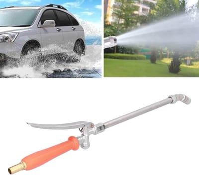 Hogedrukreiniger Gun Kit - Krachtige Sproeier - Efficiënt Schoonmaken - Ergonomisch Antislip Handvat - 46 cm Lengte - Zwart